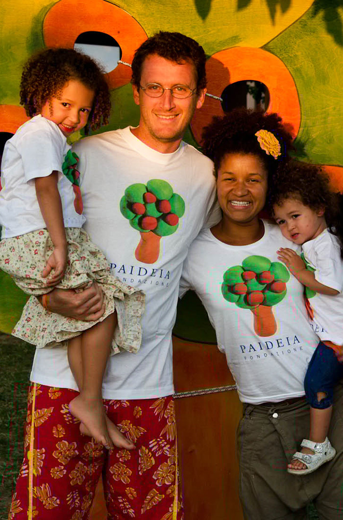 Andrea e le foto ‘col cuore’: “in Paideia emozioni fortissime”