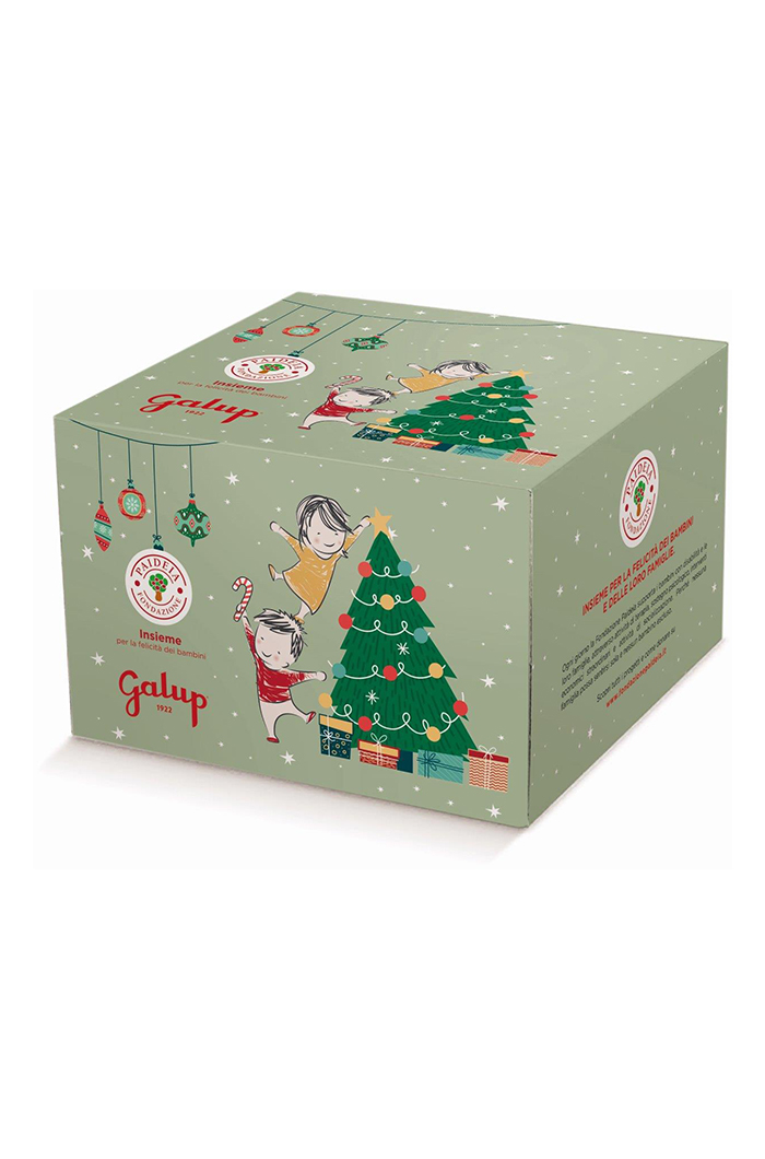 Panettone Galup per Fondazione Paideia per un Natale buono e solidale